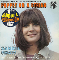 Sandie Shaw Puppet On A String cover artwork
