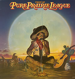 Pure Prairie League Firin&#039; Up cover artwork
