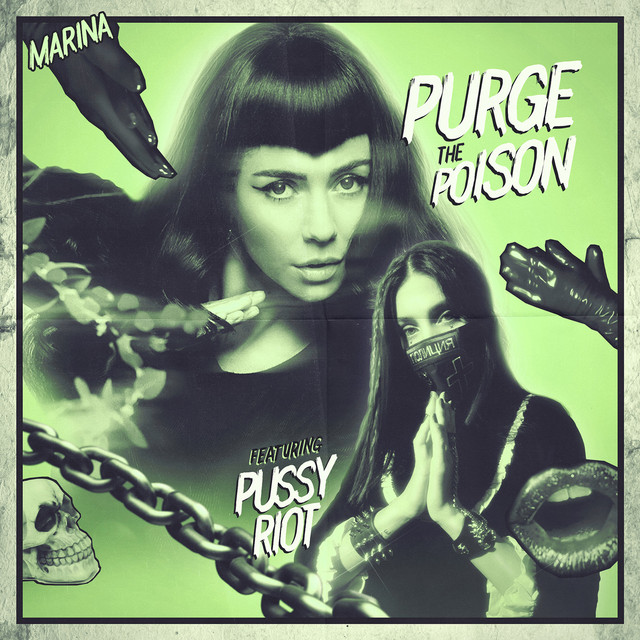 MARINA ft. featuring Pussy Riot Purge the Poison cover artwork
