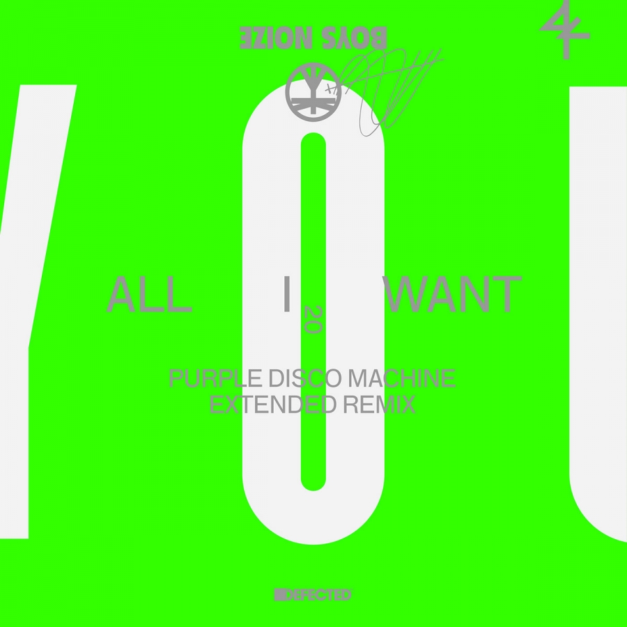 Boys Noize & Jake Shears — All I Want - Purple Disco Machine Remix cover artwork
