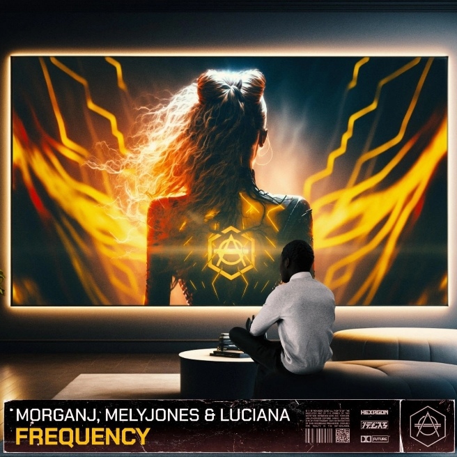 MorganJ & MelyJones featuring Luciana — Frequency cover artwork