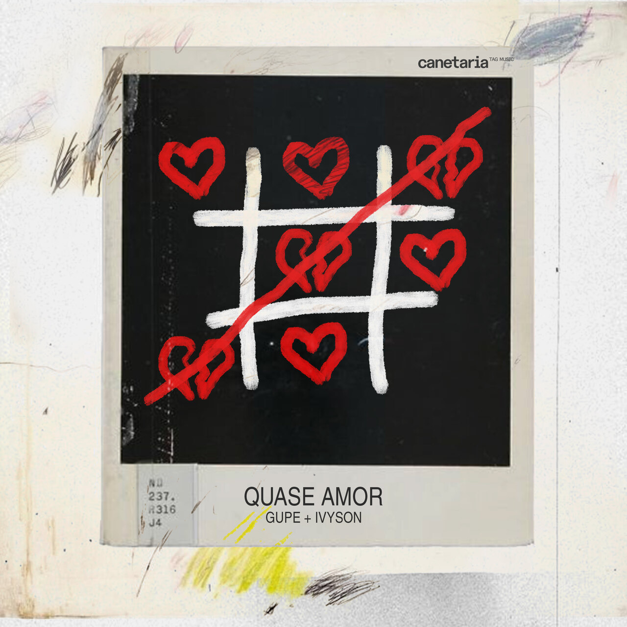 CANETARIA, Ivyson, & GUPE — Quase Amor cover artwork