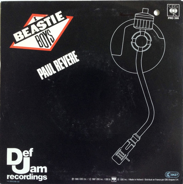 Beastie Boys — Paul Revere cover artwork