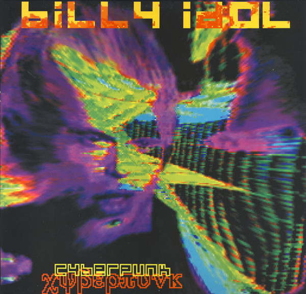 Billy Idol Cyberpunk cover artwork