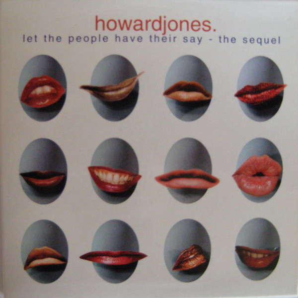 Howard Jones — Let the People Have Their Say cover artwork