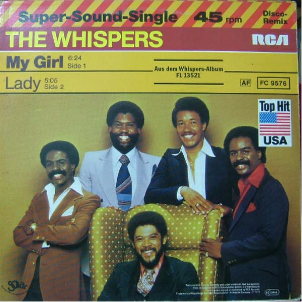 The Whispers — My Girl cover artwork