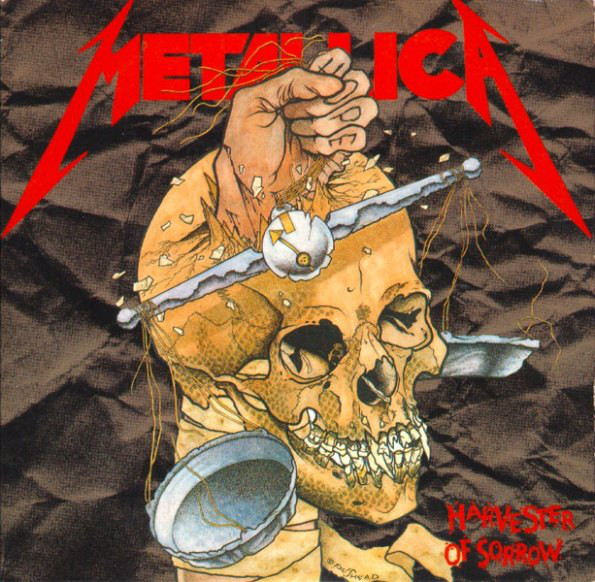 Metallica Harvester of Sorrow cover artwork