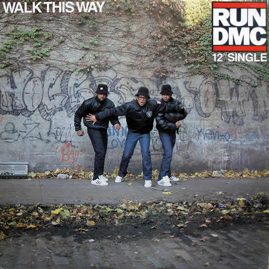 Run-D.M.C. ft. featuring Aerosmith Walk This Way cover artwork