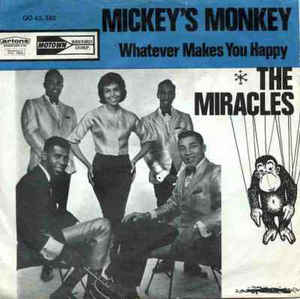 The Miracles — Mickey&#039;s Monkey cover artwork