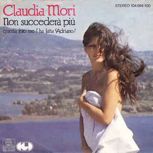 Claudia Mori — Non Succederà Più cover artwork