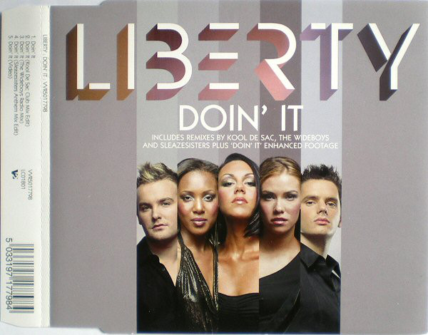 Liberty X — Doin&#039; It cover artwork