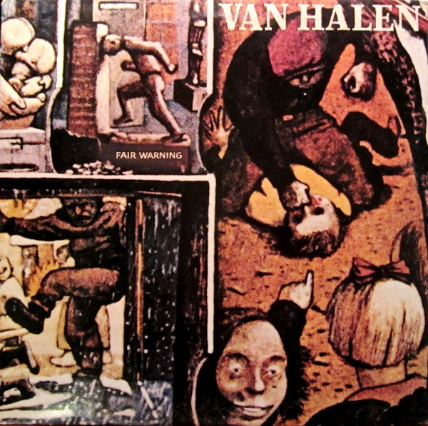 Van Halen Fair Warning cover artwork
