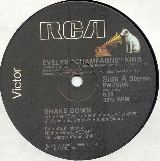Evelyn &#039;&#039;Champagne&#039;&#039; King — Shake Down cover artwork
