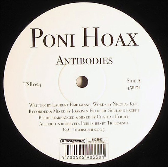 Poni Hoax — Antibodies cover artwork