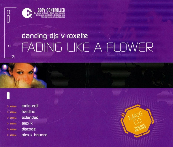 Dancing DJs & Roxette Fading Like a Flower cover artwork