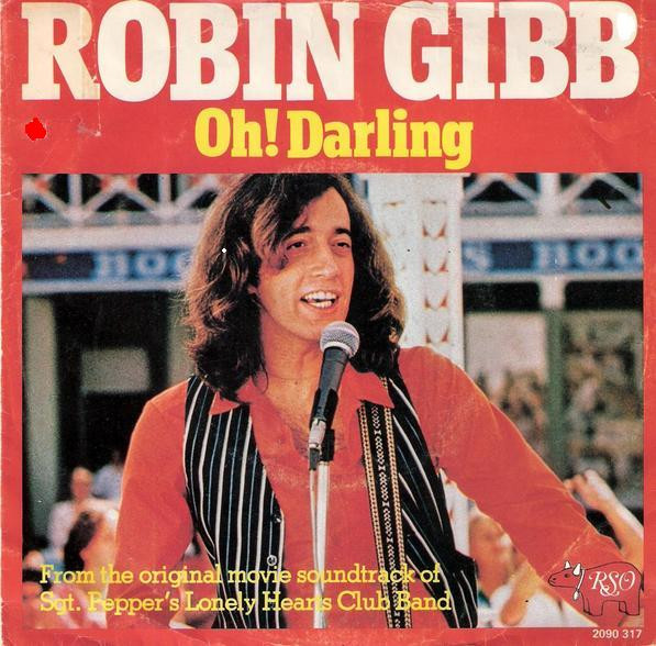 Robin Gibb Oh! Darling cover artwork