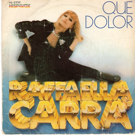 Raffaella Carrà Qué Dolor cover artwork