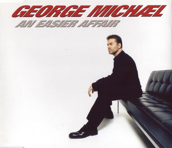 George Michael An Easier Affair cover artwork