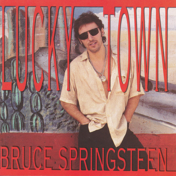 Bruce Springsteen Lucky Town cover artwork