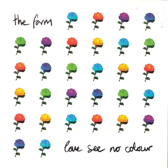 The Farm Love See No Colour cover artwork