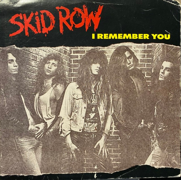 Skid Row I Remember You cover artwork