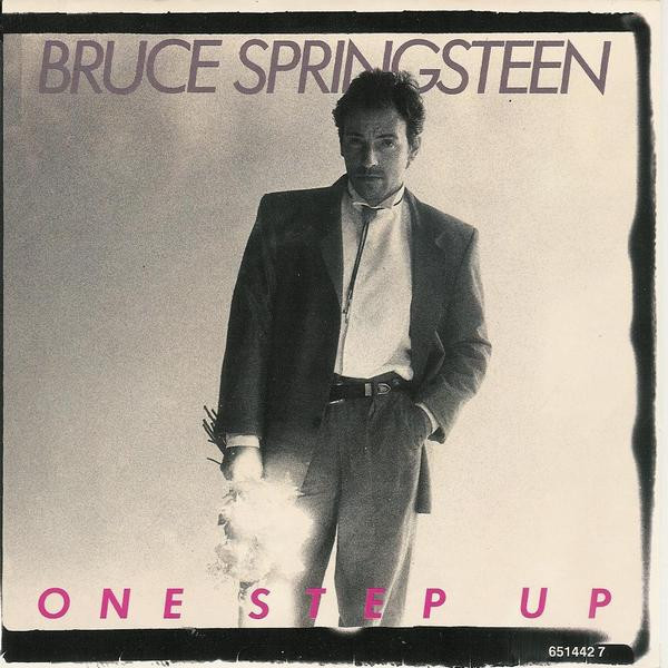 Bruce Springsteen One Step Up cover artwork