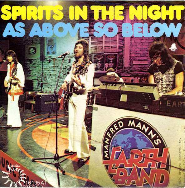 Manfred Mann&#039;s Earth Band Spirit in the Night cover artwork