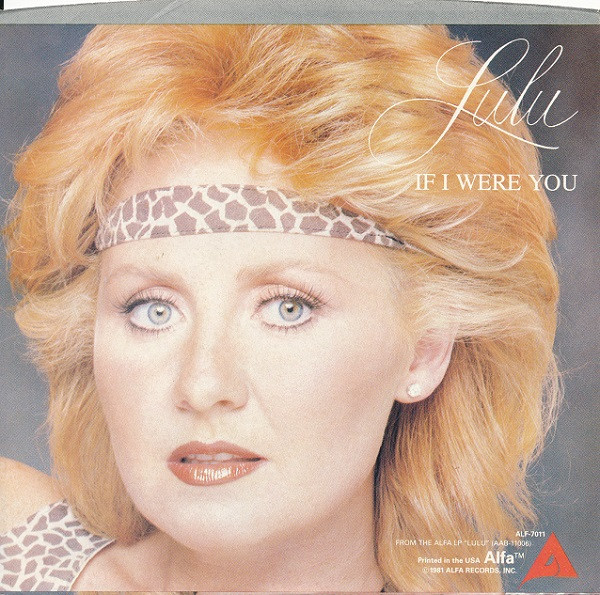 Lulu — If I Were You cover artwork