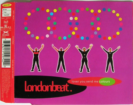 Londonbeat — Lover You Send Me Colours cover artwork