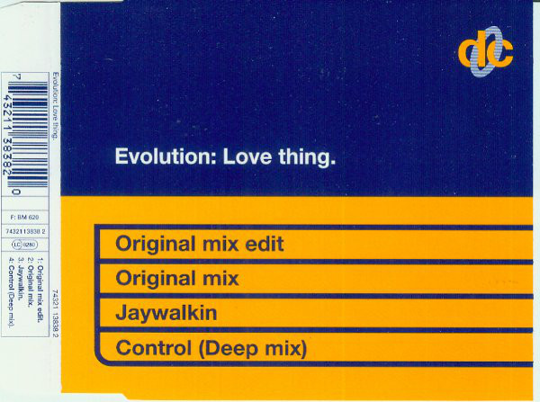 Evolution — Love Thing cover artwork