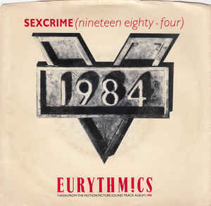 Eurythmics — Sexcrime (Nineteen Eighty-Four) cover artwork