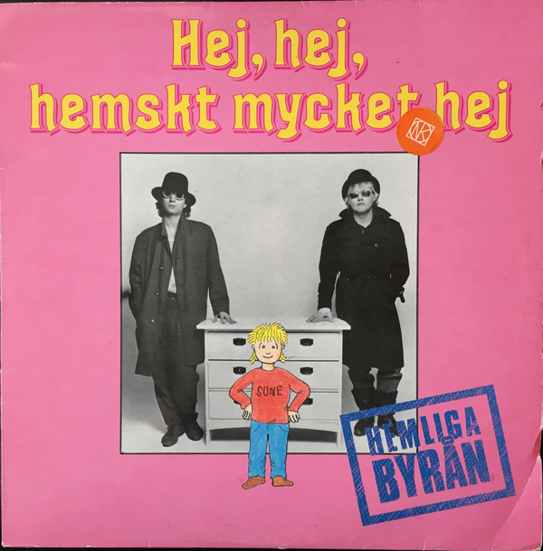Hemliga Byrån Hej, hej, hemskt mycket hej cover artwork