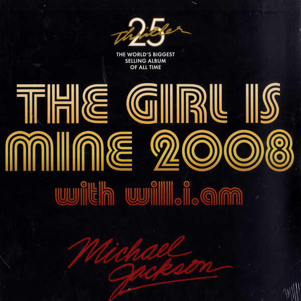 Michael Jackson ft. featuring will.i.am The Girl is Mine 2008 cover artwork