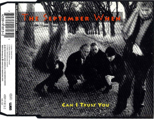 The September When — Can I Trust You cover artwork