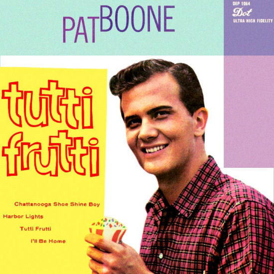 Pat Boone — Tutti Frutti cover artwork