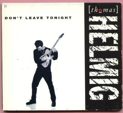 Thomas Helmig — Don&#039;t Leave Tonight cover artwork