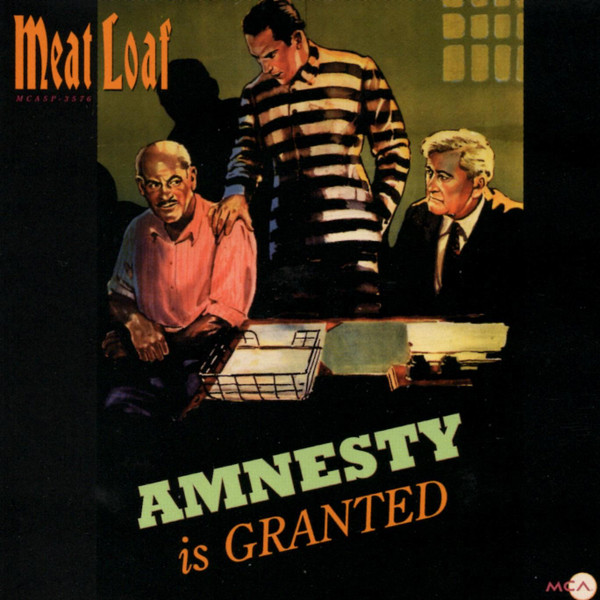 Meat Loaf featuring Sammy Hagar — Amnesty is Granted cover artwork