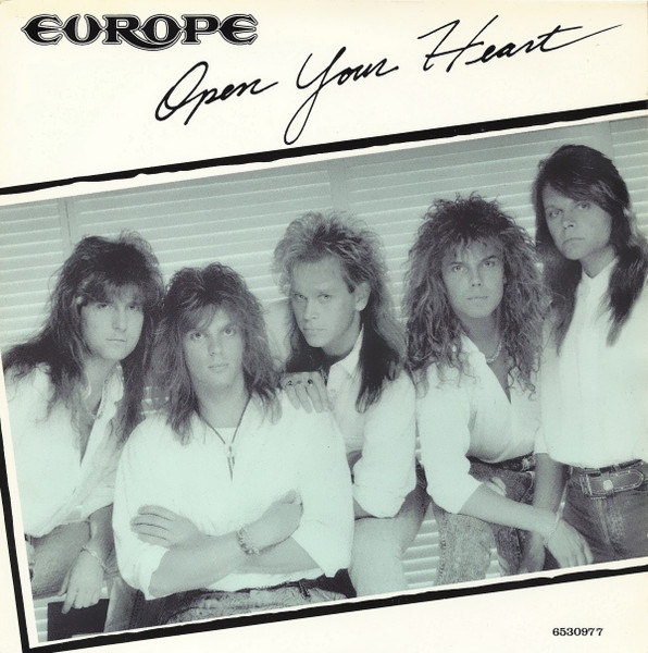 Europe — Open Your Heart cover artwork