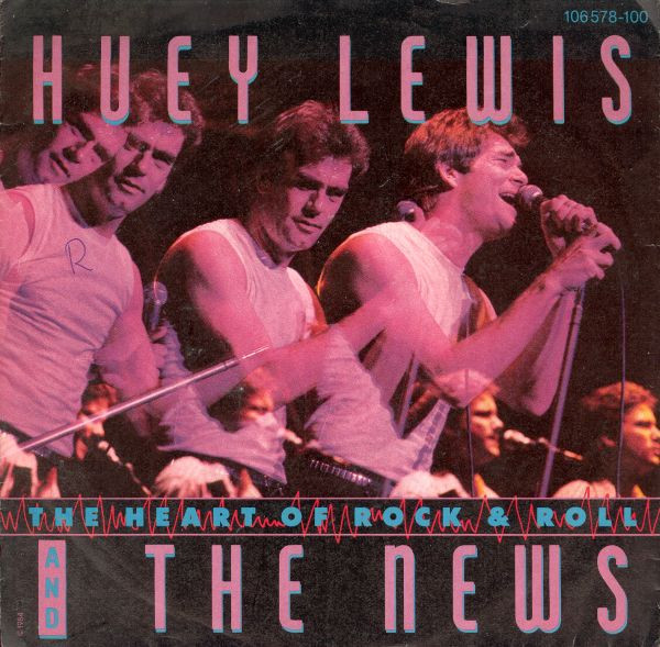 Huey Lewis &amp; The News The Heart of Rock &amp; Roll cover artwork