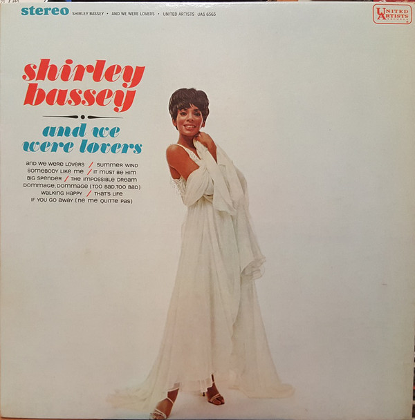 Shirley Bassey And We Were Lovers cover artwork