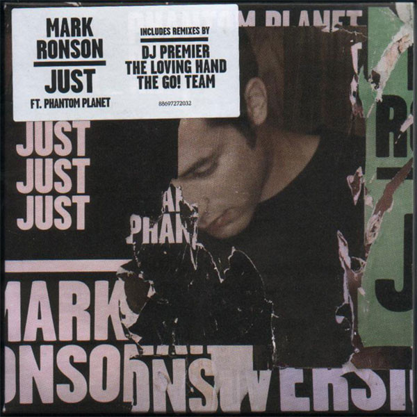 Mark Ronson ft. featuring Phantom Planet Just cover artwork