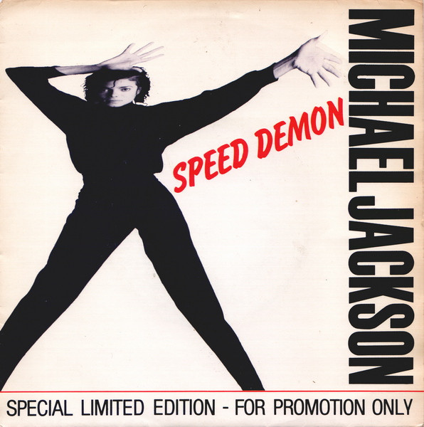 Michael Jackson Speed Demon cover artwork
