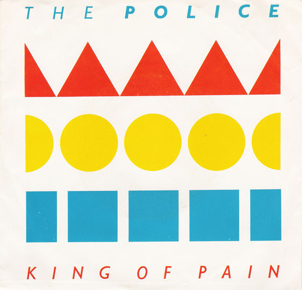 The Police King of Pain cover artwork