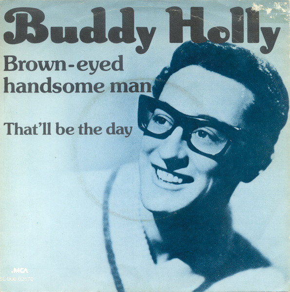 Buddy Holly — Brown-Eyed Handsome Man cover artwork