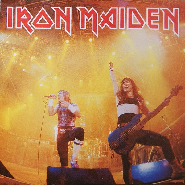 Iron Maiden — Running Free (Live, 1985) cover artwork