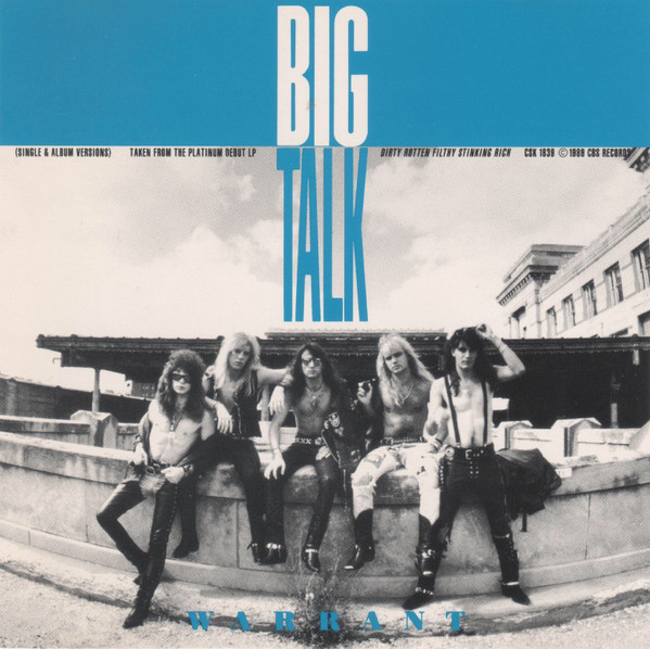 Warrant — Big Talk cover artwork