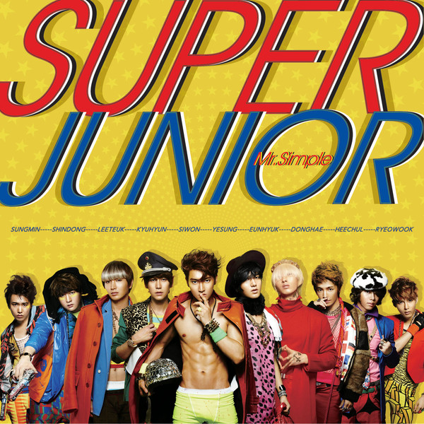 Super Junior Mr. Simple cover artwork