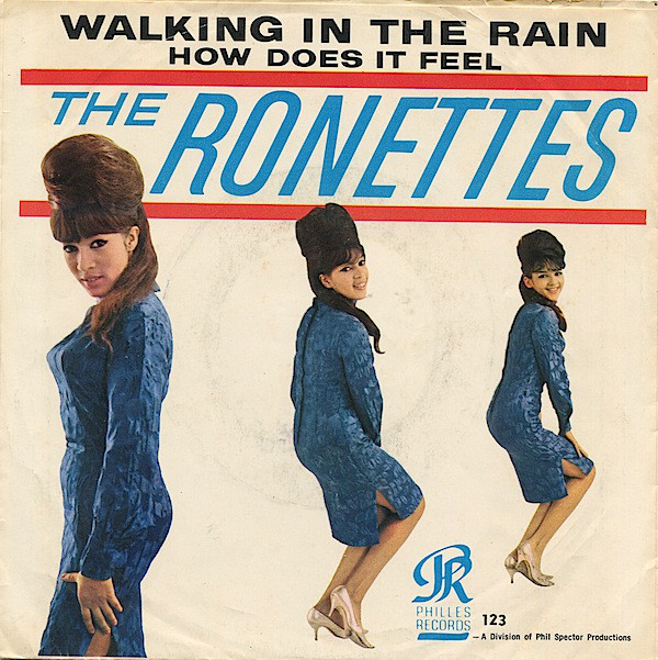 The Ronettes Walking in the Rain cover artwork