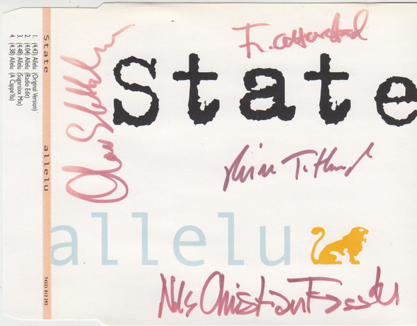 State — Allelu cover artwork