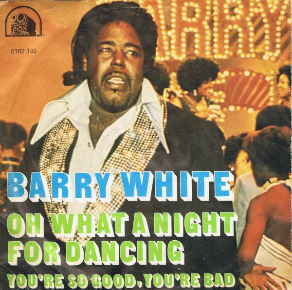 Barry White — Oh What a Night for Dancing cover artwork